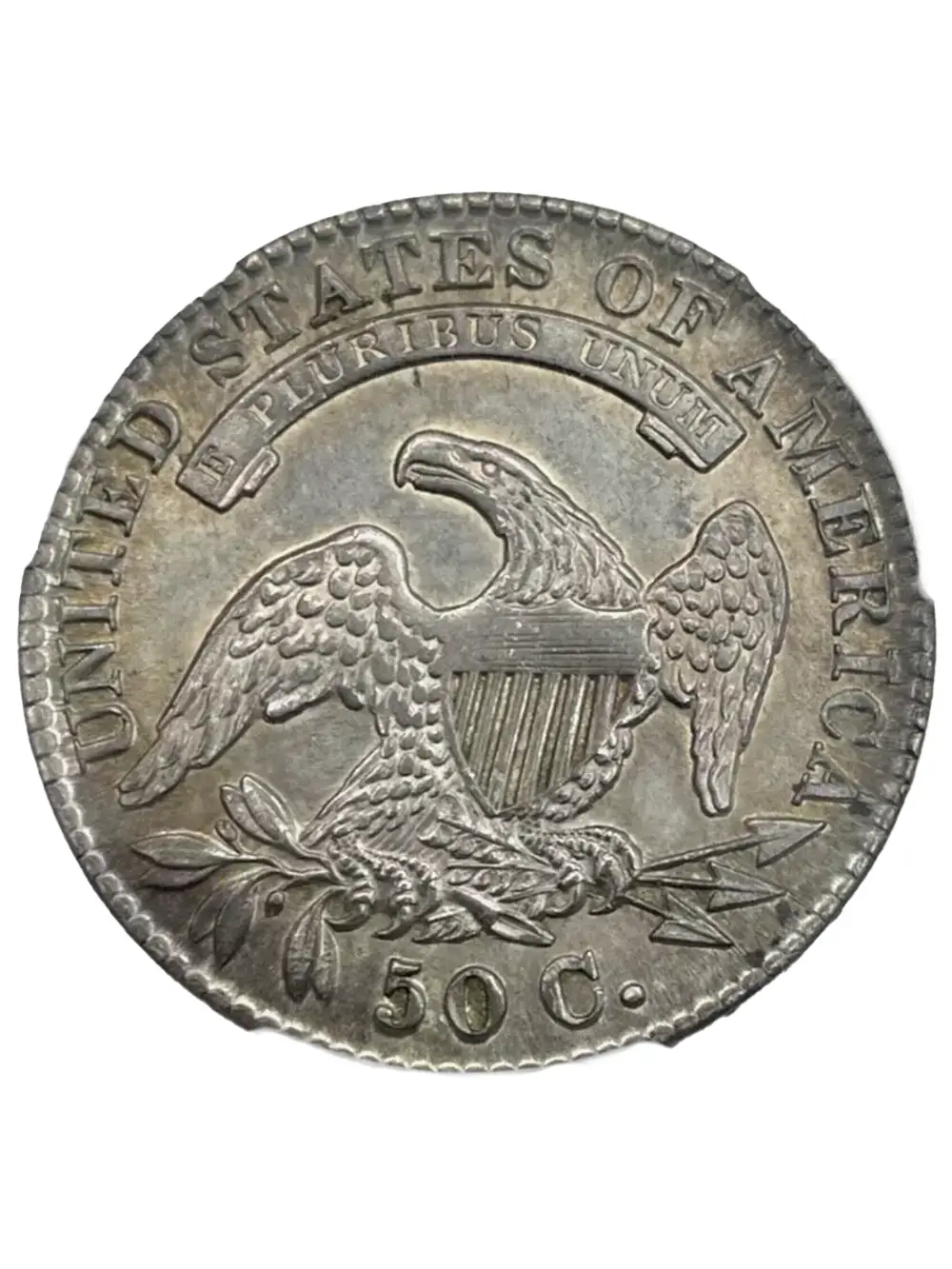 1830 Capped Bust Half Dollar 50c PCGS MS 64